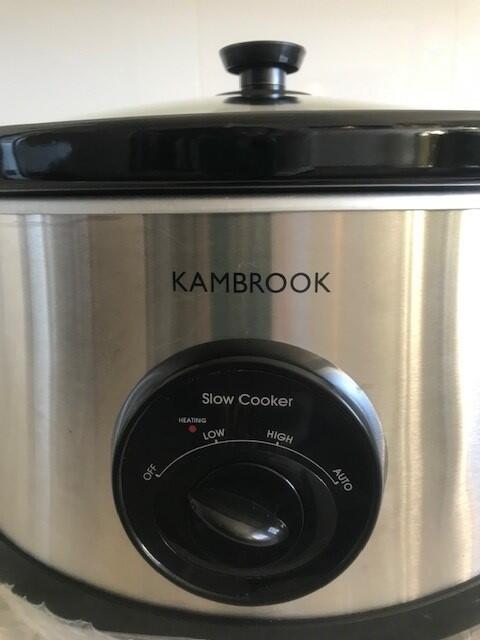 kambrook slow cooker 6l