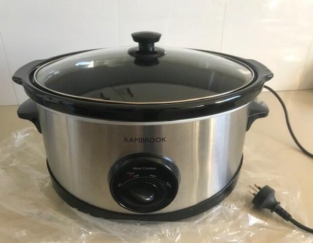 kambrook slow cooker 6l