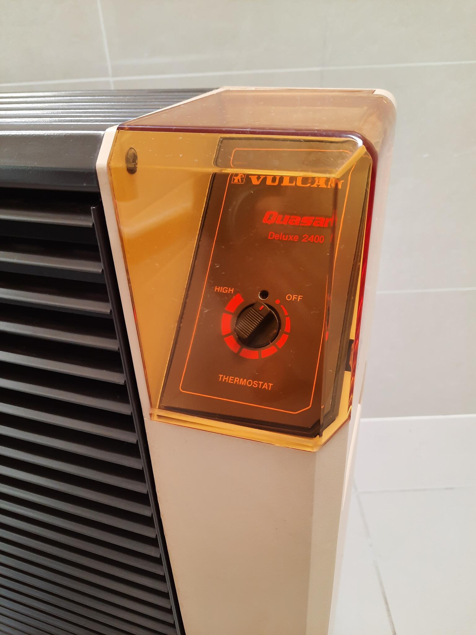 Vulcan Quasar Deluxe 2400 Electric Heater With Thermostat - Made In  Australia. For $169 In Sydney, NSW | For Sale u0026 Free — Nextdoor