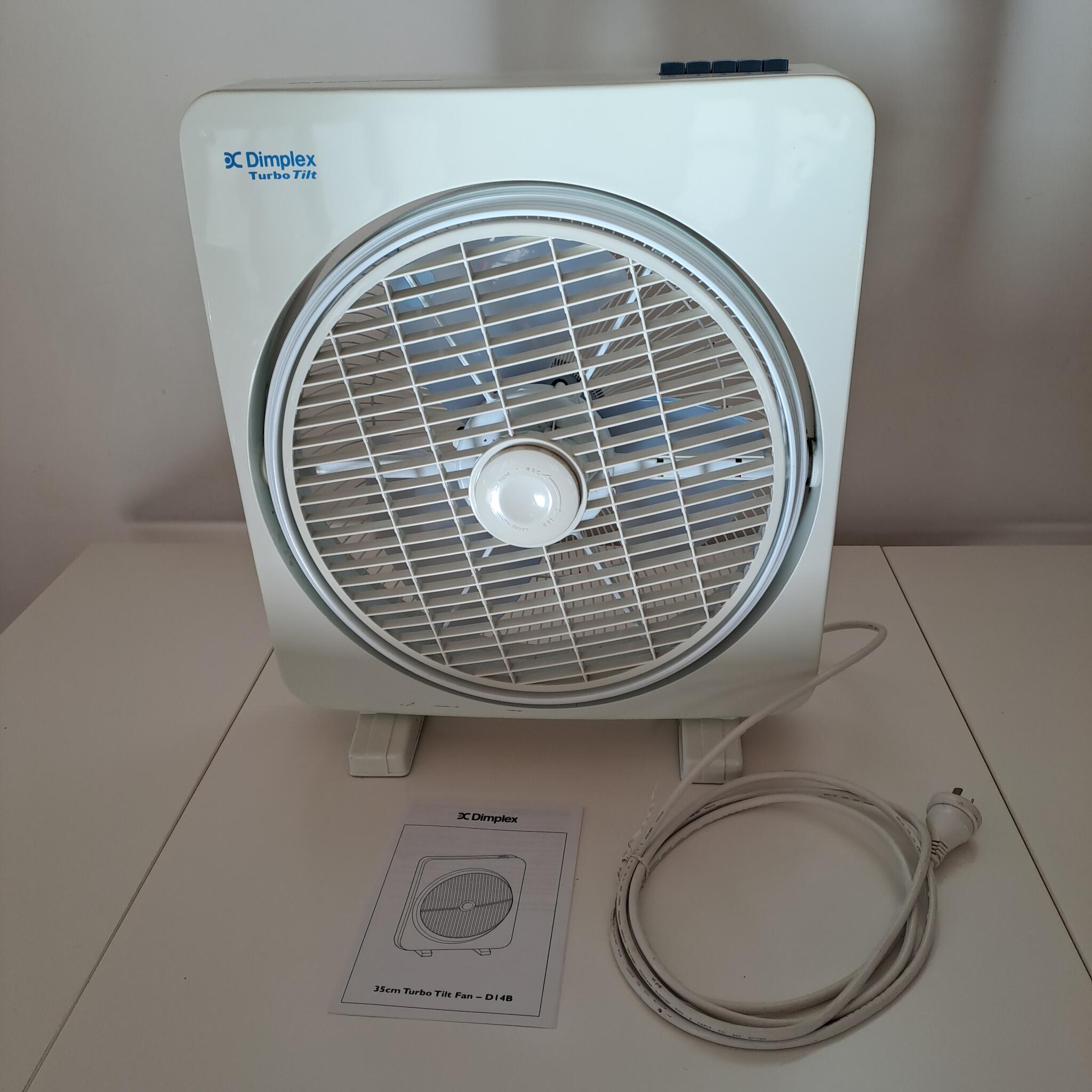 Dimplex 35cm Turbo Tilt Fan For $25 In Sydney, NSW | For Sale u0026 Free —  Nextdoor