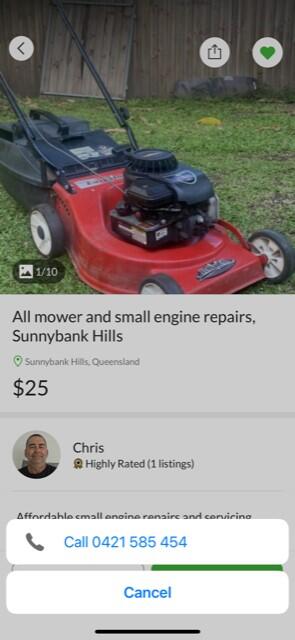 Acacia mowers 2025